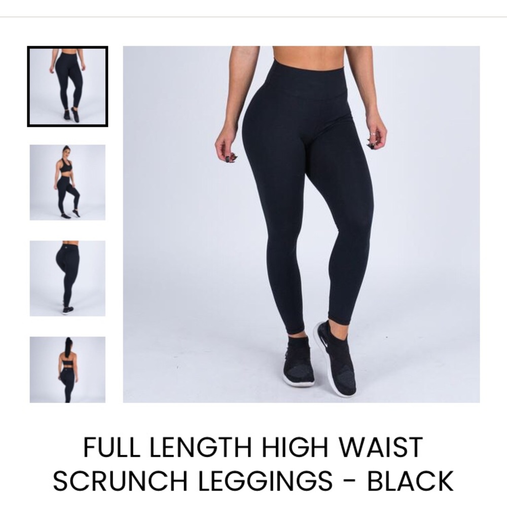 Muscle nation full length scrunch butt leggings